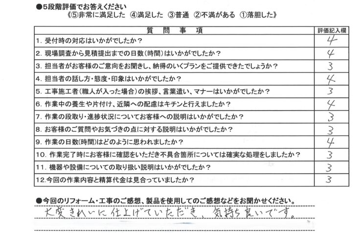 内装工事