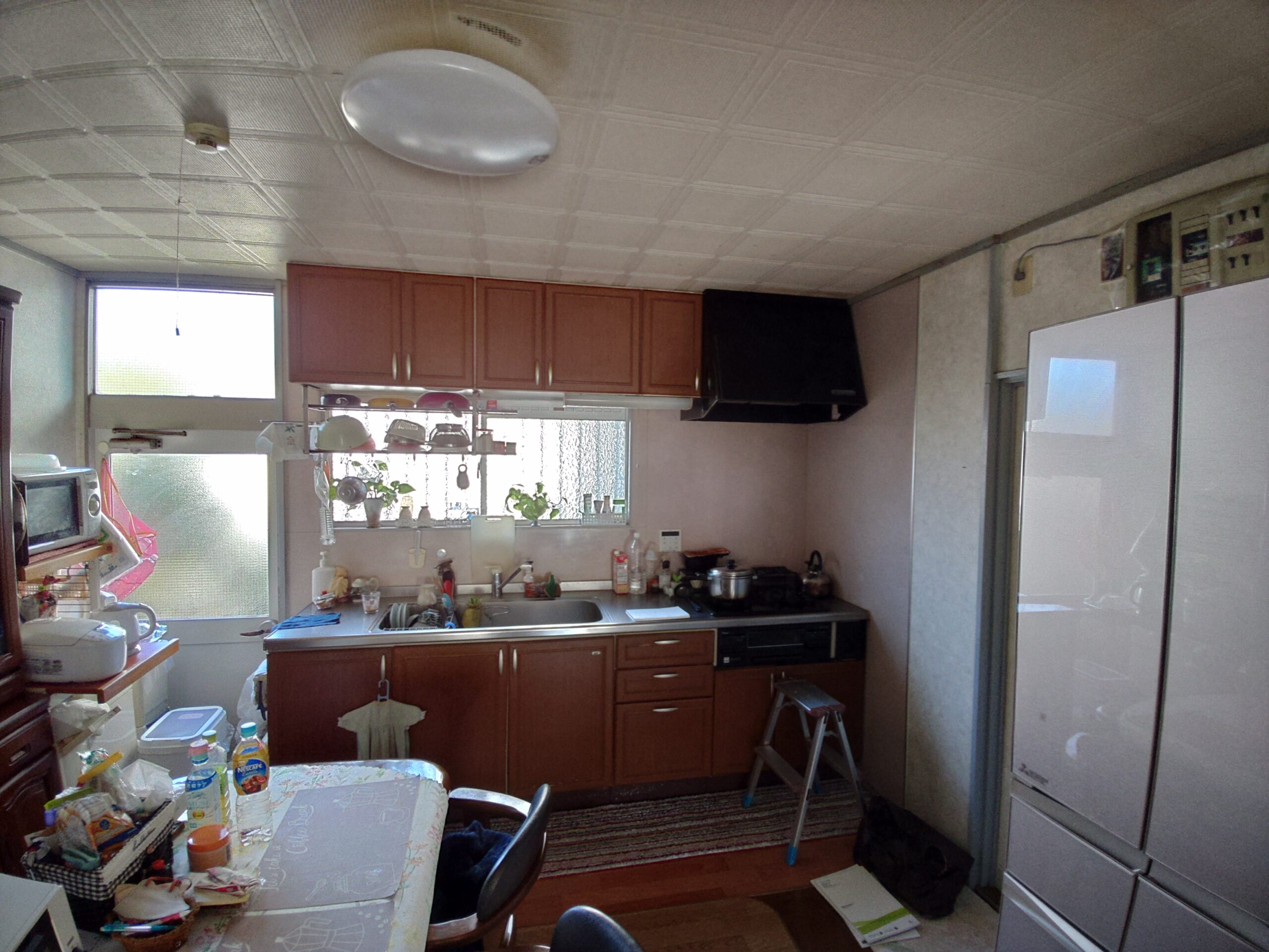 工事前キッチン