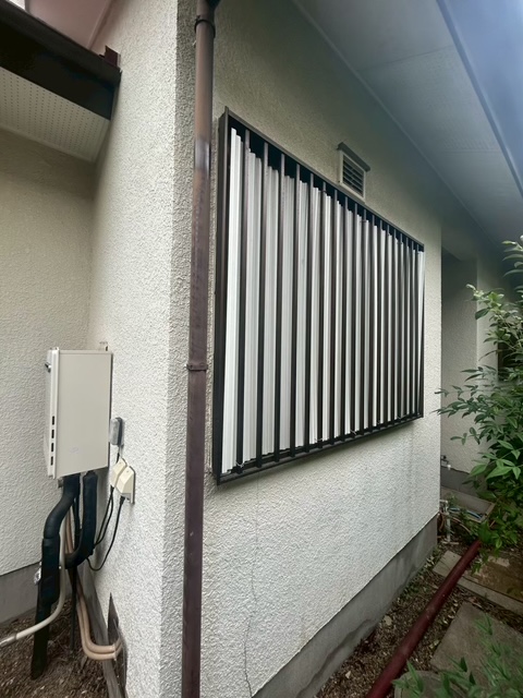 窓も一緒に交換しました。
